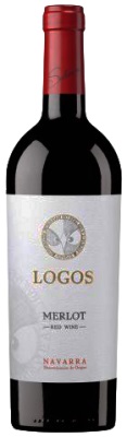 Logos Merlot Tinto Escudero Navarra Spanien Logos Merlot Tinto Escudero Navarra Spanien
