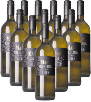 Manz Riesling Ganzer Liter Rheinhessen 12er Angebot