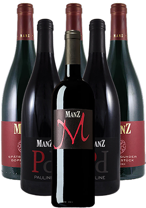 Manz Rotwein Probierpaket Barrique Rheinhessen 6er Angebot
