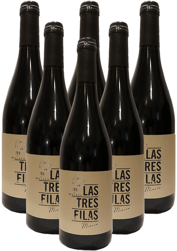 Las Tres Filas Mencia 6er Weinangebot Merayo Spanien Las Tres Filas Mencia 6er Weinangebot Merayo Spanien