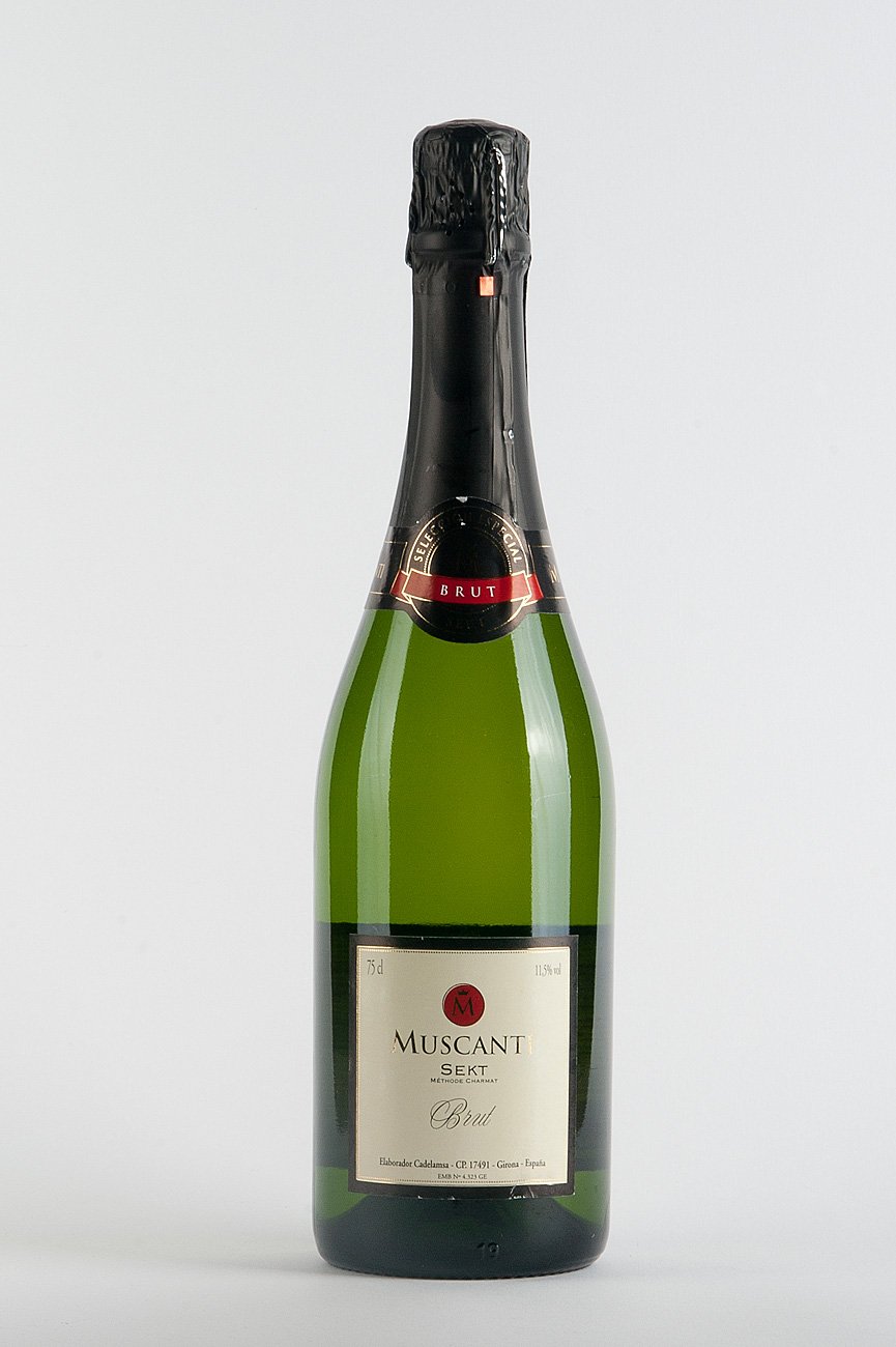 Muscanti Sekt trocken Castillo Perelada Spanien Muscanti Sekt trocken Castillo Perelada Spanien