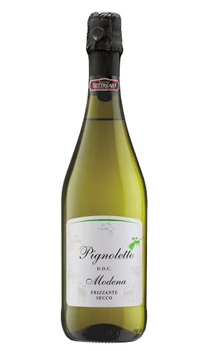 Settecani Pignoletto Frizzante Secco Modena DOP Italien Settecani Pignoletto Frizzante Secco Modena DOP Italien