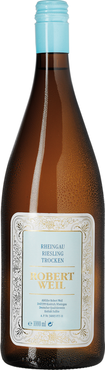 Robert Weil Riesling trocken QbA Rheingau 1,0 l Robert Weil Riesling trocken QbA Rheingau 1,0 l