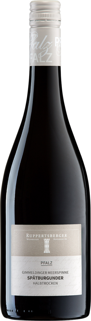Ruppertsberger Spätburgunder Rotwein halbtrocken QbA Pfalz