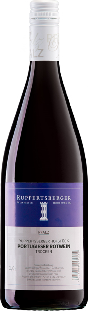 Ruppertsberger Portugieser Rotwein trocken Hofstück 2025 Pfalz 1,0 l