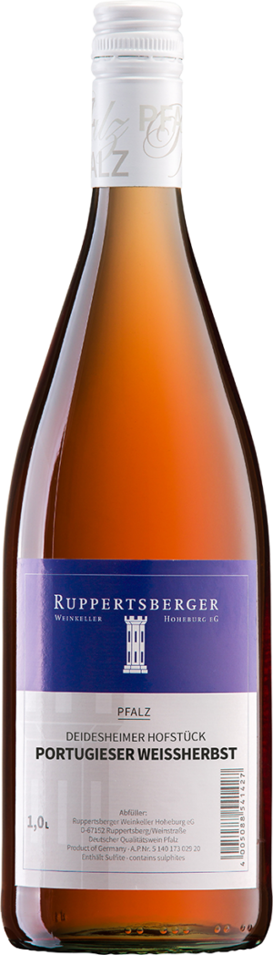Ruppertsberger Portugieser Weißherbst mild QbA 2024 Pfalz 1,0 l