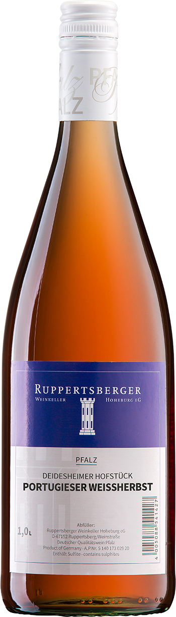 Ruppertsberger Portugieser Weißherbst mild 1,0 l Pfalz Ruppertsberger Portugieser Weißherbst mild 1,0 l Pfalz