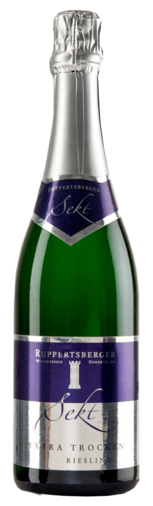 Ruppertsberger Riesling Sekt Extra trocken Meerspinne Pfalz Ruppertsberger Riesling Sekt Extra trocken Meerspinne Pfalz