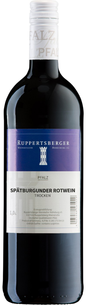 Ruppertsberger Spätburgunder trocken QbA 2024 Pfalz 1,0 l