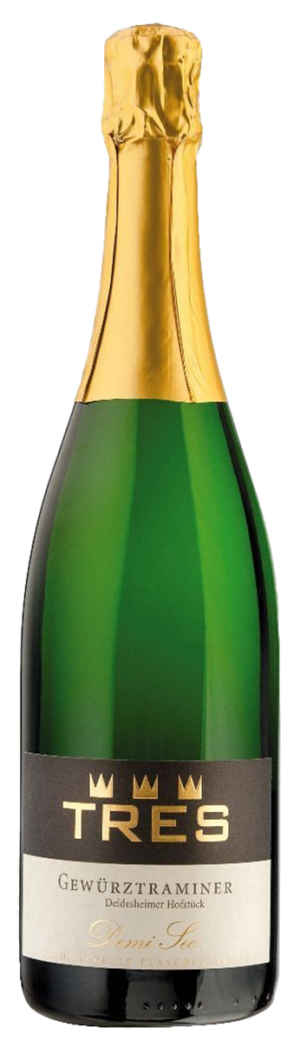 Ruppertsberger Gewürztraminer Sekt halbtrocken Tres Pfalz