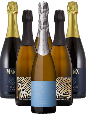 Winzersekt Brut Probierpaket aus Deutschland 6er Angebot